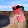 20000mAh Power Bank Ultra Thin External Battery Pack Phone Charger Dual USB Ports Flashlight Battery Remain Display - Red