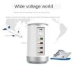 6 Port Fast Charge Tower - BLACK