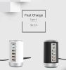 6 Port Fast Charge Tower - BLACK