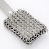 Chainmail Grill Brush - silver