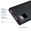 10000Mah Power Bank Portable Charger External Battery Pack 22.5W Super Fast Charging PD &QC 3.0 with LED Display Fit for iPhone Samsung - Black