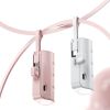 PowerKey ‚Äì Keychain 2 in 1 Power Bank With Dual Charging Cord - Pink
