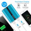 12000mAh Portable Charger with Dual USB Ports 3.1A Output Power Bank Ultra-Compact External Battery Pack - Blue