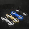Folding Small Scissors; For Fishing Line; Fishing Figure 8 Shaped Scissors - Gold (alloy Handle)