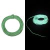 50ft Reflective Nylon Wind Rope Cord; Tent Guyline Paracord Rope For Outdoor Camping - Green