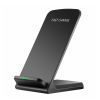 5 Core Magsafe Charger Portable Wireless Charging Station Fast Phone Charger Stand w Sleep Friendly LED 2 Charging Coil -10W Black - Black