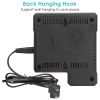 M12 M18 Rapid Fast Charger Fit for Milwaukee 10.8-18V Battery - Red