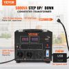VEVOR Voltage Converter Transformer, 5000W, Heavy Duty Step Up/Down Transformer, Convert from 110 Volt to 220 Volt and from 220 Volt to 110 Volt, with
