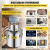 VEVOR Alcohol Still 8Gal 30L Stainless Steel Water Alcohol Distiller Copper Tube Home Brewing Kit Build-in Thermometer for DIY Whisky Wine Brandy - De