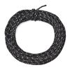 50ft Reflective Nylon Wind Rope Cord; Tent Guyline Paracord Rope For Outdoor Camping - Red