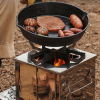 Wood Burning Camp Stove Stainless Steel Folding Camp Stove - 210*200*270mm