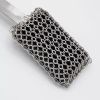 Chainmail Grill Brush - silver