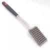 Chainmail Grill Brush - silver