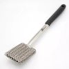 Chainmail Grill Brush - silver