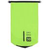 Dry Bag with Zipper Green 7.9 gal PVC - Green